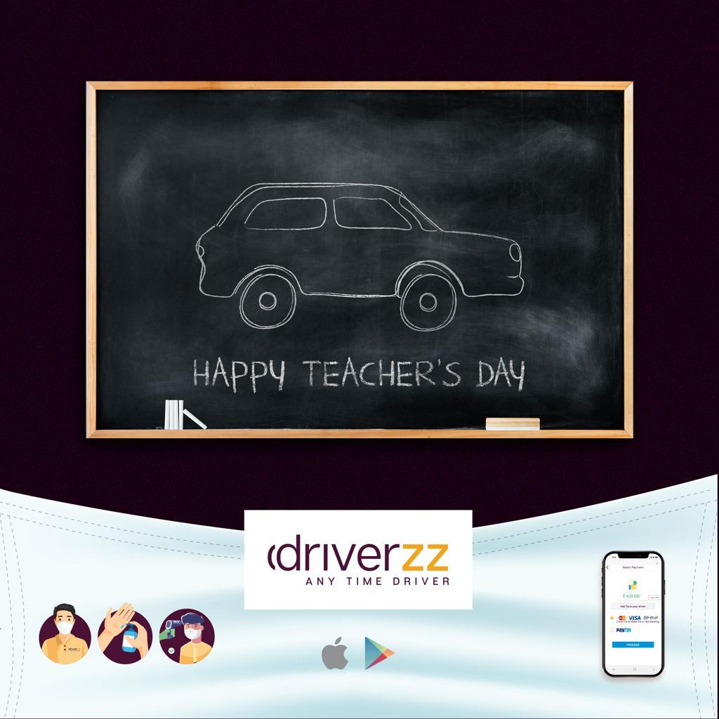 Anytime_driver's tweet photo. They Drive our Learnings for Life!
Happy Teachers Day!!
#Driverzz #AnyTimeDriver #Hyderabad #TeachersDay #Celebration #TrafficRules #Safety https://t.co/73eXhyeIP3