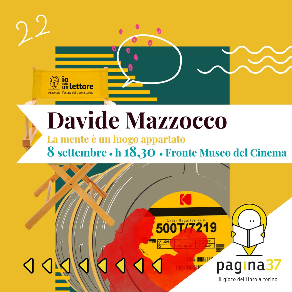 La mente è un luogo appartato (<a href="/PolidoroEditore/">PolidoroEditore</a>) si fa un giro sul tram. Ci troviamo giovedì 8 settembre, alle 18.30, davanti al @museocinema.