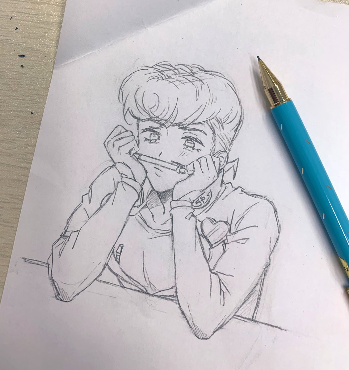 6196kira's tweet photo. たいくつ〜〜〜
#jjba #東方仗助 https://t.co/JX7yhhD0Ro