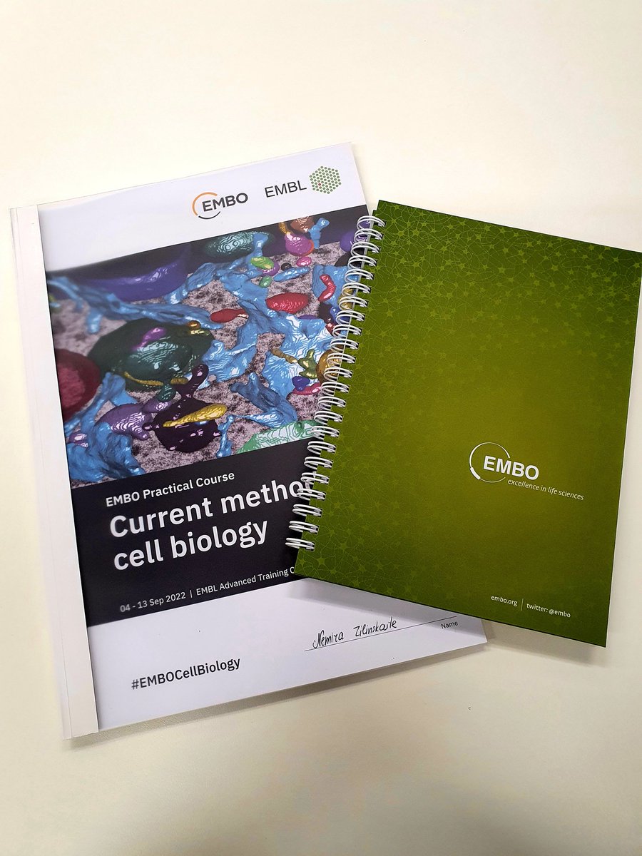 Excited to start a 10-day course on cell biology at @EMBO @embl #EMBOCellBiology