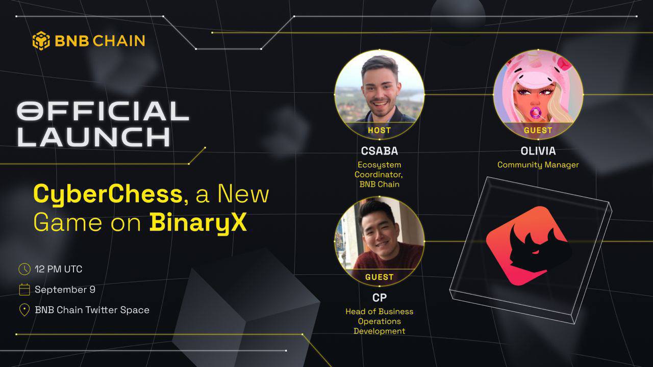 BinaryX on X: #CyberChess on #BinaryX is LIVE now!   / X