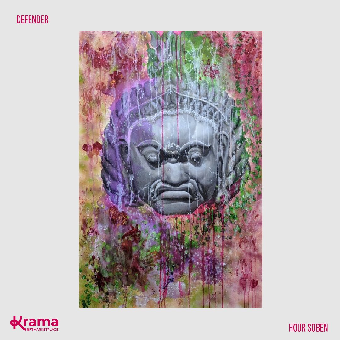 KramaNft's tweet photo. THE DEFENDER by Soben | represent boldness and courage in the name of defending the king and of all the inhabitants of the land...

Check out https://t.co/GxIydvXJd6 
#nftmarketplaces #cambodiannft #nftcollection #PHYGITAL https://t.co/kXEug2cHh9
