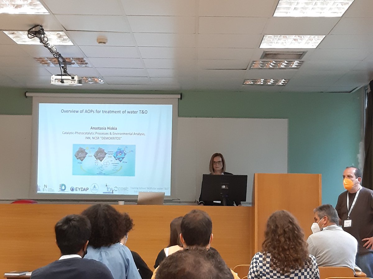 Sevasti Zervou (@sevastiz) on Twitter photo The @WaterTopCost training school of AOPs for water treatment just started!!!! 18 trainees from 12 countries! @t_kaloudis <a href="/AnastasiaHiskia/">Anastasia Hiskia</a> <a href="/t_triantis/">THEODOROS TRIANTIS</a> The @WaterTopCost training school of AOPs for water treatment just started!!!! 18 trainees from 12 countries! @t_kaloudis <a href="/AnastasiaHiskia/">Anastasia Hiskia</a> <a href="/t_triantis/">THEODOROS TRIANTIS</a>