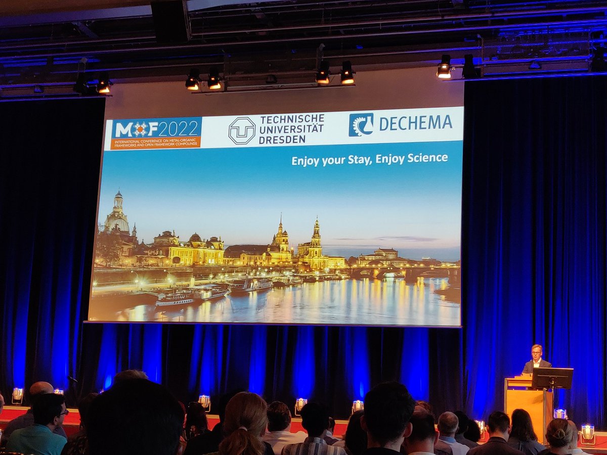 Jordi Espin (@espinjordi_) on Twitter photo After a great introduction by Profs. <a href="/kaskel/">StefanKaskel</a> and Omar Yaghi we are ready to start the first day of @8thMOF2022 !
#MOF2022 After a great introduction by Profs. <a href="/kaskel/">StefanKaskel</a> and Omar Yaghi we are ready to start the first day of @8thMOF2022 !
#MOF2022