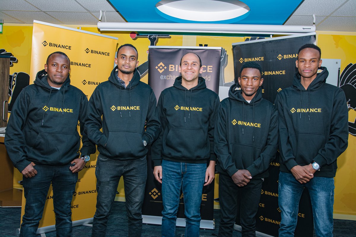 #Binance East Africa team held an exclusive meet-up recently in Nairobi with our top merchants where we discussed all things #Binance P2P and engaged in exciting blockchain activities.

Shoutout to our amazing attendees.