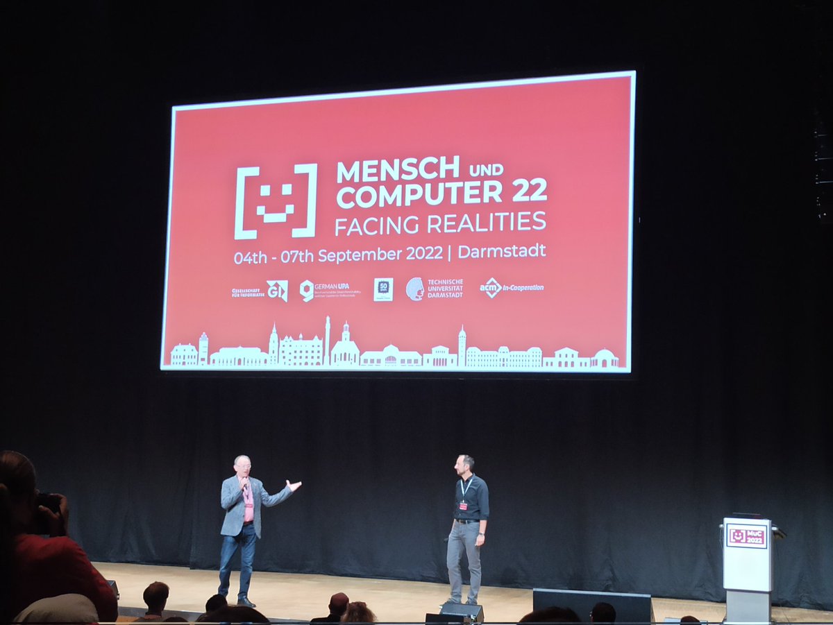 germanupa's tweet photo. Los geht's mit der #muc2022
Wir sind natürlich mit vertreten und freuen uns auf die kommenden Tage.
#MuC #MenschundComputer #UPA #germanUPA #darmstadtium #Darmstadt #barcamp #workshops #presentation https://t.co/MF58DSnYJv