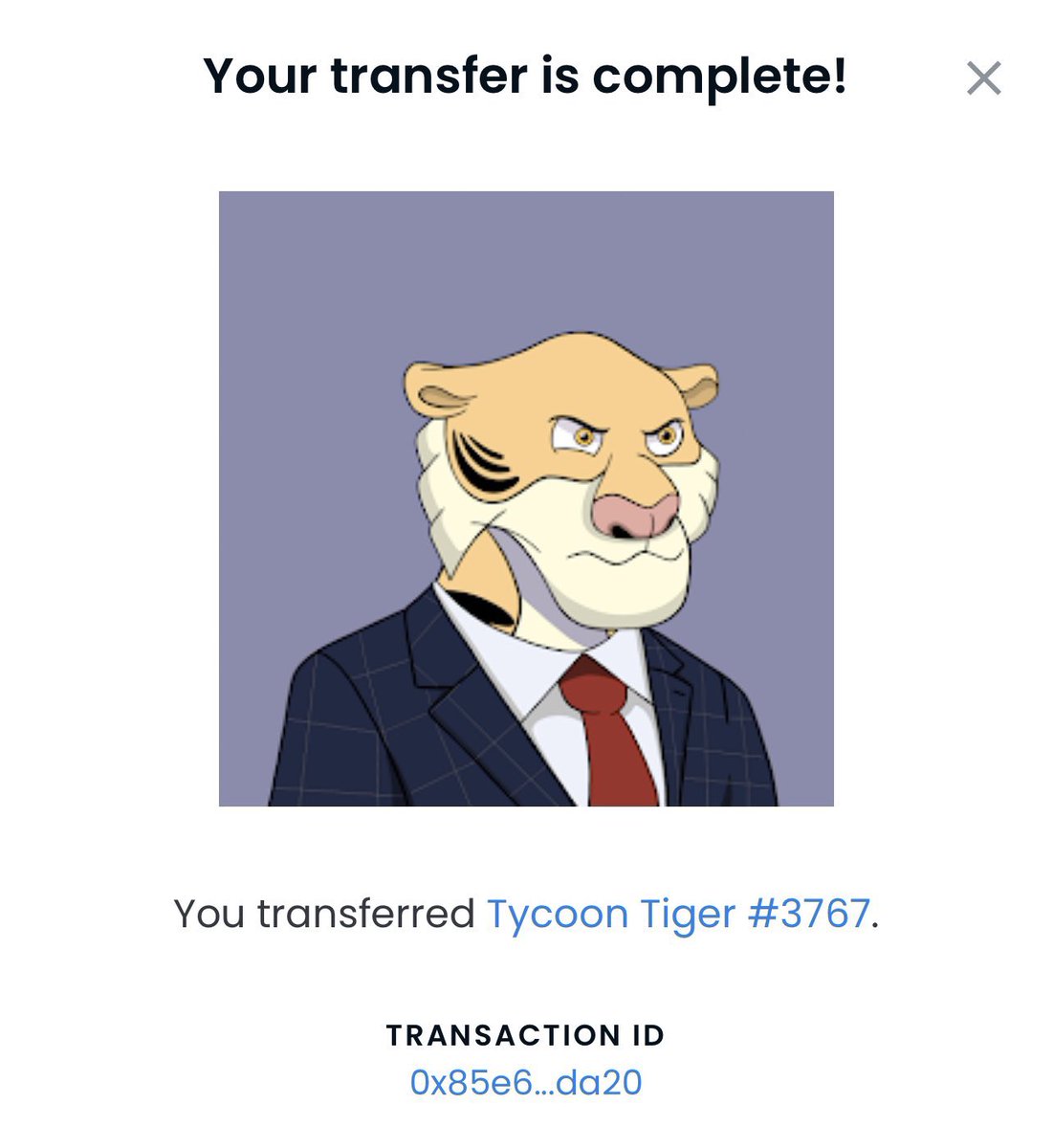 discostumc's tweet photo. Congratulations to our @TycoonTigers #CoverComp winners π
Voted π³ by our community π
π₯- @nikkryptic 0.05 ETH
π₯- @Elliott_Grogan 1 x Tiger
π₯- @JamesDigiJ 1 x Tiger
Thank you for all the submissions, was a fun competition to start off with - Looking forward to the next π https://t.co/xL4fDjNWPw
