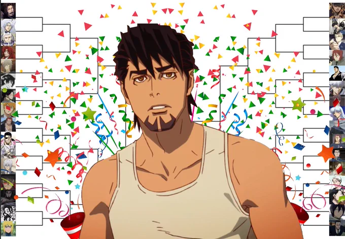 KOTETSU T KABURAGI WON THE ANIME DILF OFF EVERYONE ELSE CAN GO HOME 