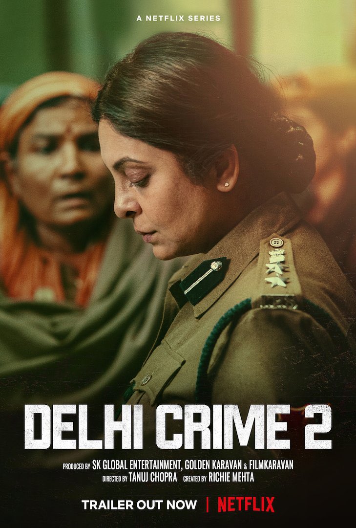 Intriguing like the first season and even better from the ever spectacular @ShefaliShah_  .one of the finest lady superstars at present with that majestic on screen persona  .#DelhiCrimeSeason2 #shefalishah