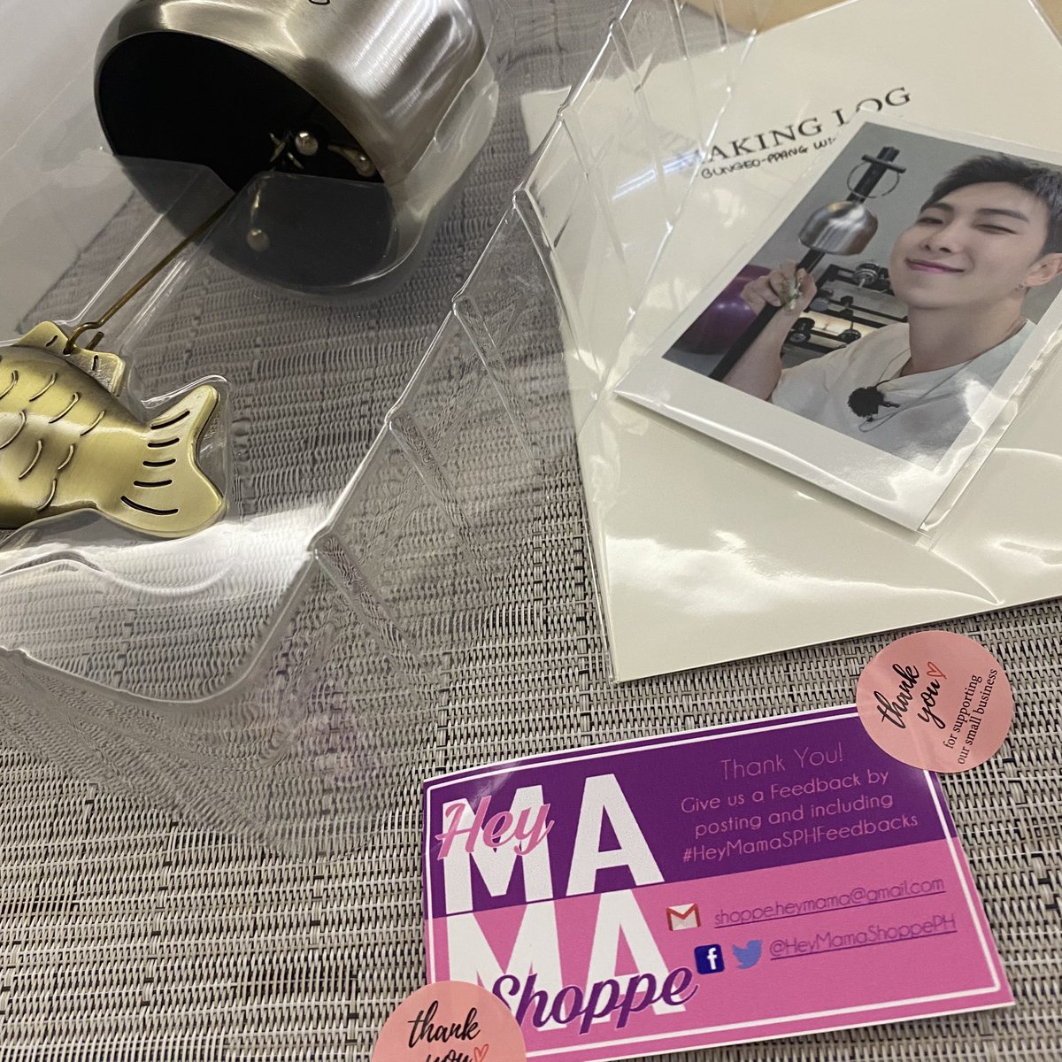 kookminj00n's tweet photo. AAAAAAA Joon Windchime is here 🥺💜🫶

Thank you so much po @HeyMamaShoppePH 
 #HeyMamaSPHFeedbacks https://t.co/bQHljc84rG