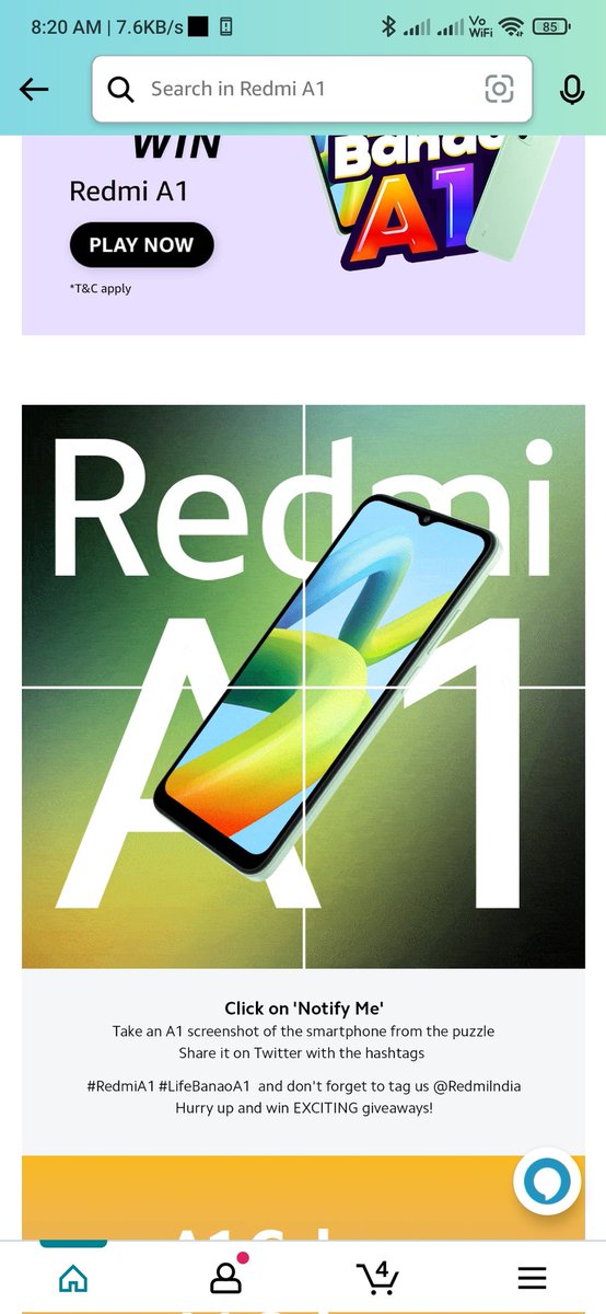iam_rishabhhh's tweet photo. My Entry 😏
#RedmiA1 #LifeBanaoA1 @RedmiIndia https://t.co/ydRYlTQgHs