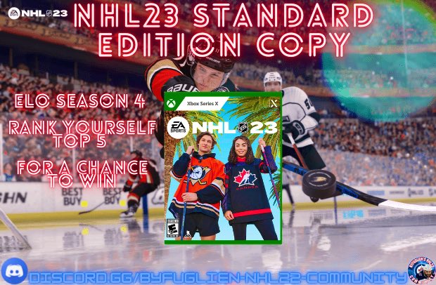 Byfuglienx33L's tweet photo. We are GIVING AWAY AN NHL23 Copy for Xbox series x/s!
Retweet!
Join our discord server: https://t.co/z3uZuKycw0 https://t.co/LgS8fGv2vh