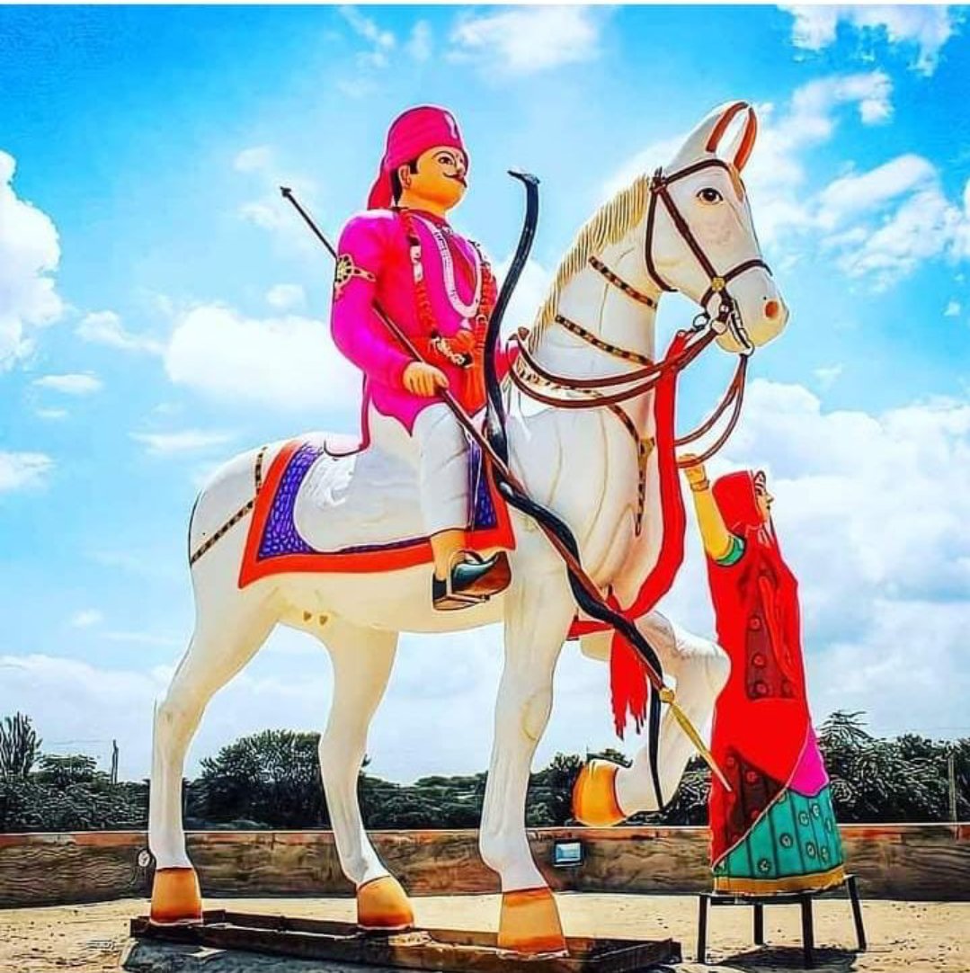 #तेजादशमी
वीर तेजा जी की जय हो ,
तेजा दशमी की हार्दिक बधाई हो ... 
@PLJatRAS1 
<a href="/JATbera1/">Bhera ram</a>