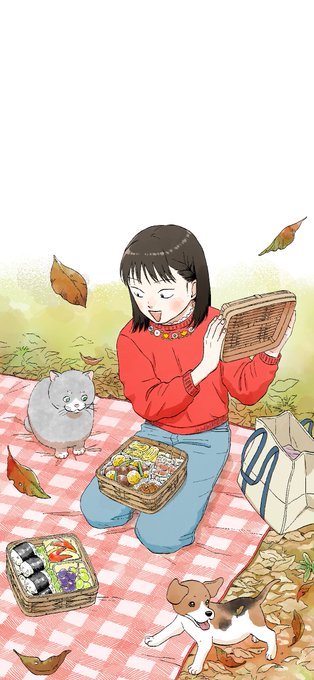 「女の子 ピクニック」のTwitter画像/イラスト(新着)