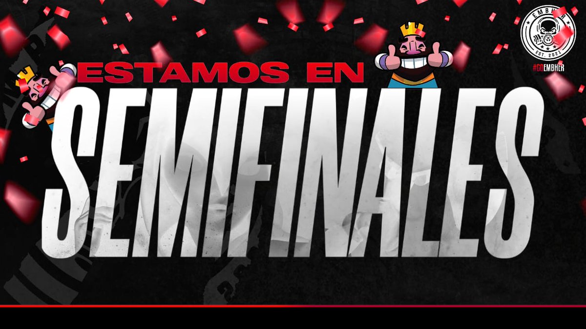 Excelente desempeño por parte de nuestros jugadores de <a href="/ClashRoyaleES/">Clash Royale ES</a> ⚔️

Nos ponen en semifinales de @VT_League1 y <a href="/bronx_league/">Bronx League</a> 💥

¡Se puede lograr, Vamos EMBHER! 🏆

#LetsGoEmbher
#GadeshEquipment