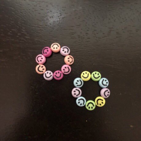 kbeadsmy's tweet photo. Bead Keychains &amp; Rings 🌈

➡️ RM5 (Keychains) // RM1.50 (Rings)
➡️ All prices are negotiable!
➡️ Customisable (You can choose your own beads, colours, &amp; wording)
➡️ DM to order or if you have any questions ☁️

#pasarBTS #pasarBTSMY https://t.co/T7XzfpdAz2