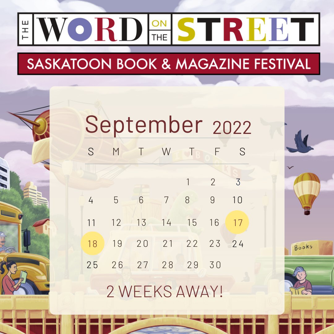 Thistledown author <a href="/tjslind/">Theressa Slind</a> will be one of the many excellent writers reading at <a href="/WOTSyxe/">Word On The Street</a> on September 17th and 18th! Theressa will be reading at 4 PM on the 17th with <a href="/craigsilliphant/">Craig Silliphant</a>. Keep an eye on their site here thewordonthestreet.ca/saskatoon/ for more details.