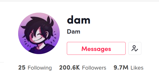 200K ON TIKTOK LET'S GO 🧐💜 https://t.co/FtX6MKNZYl