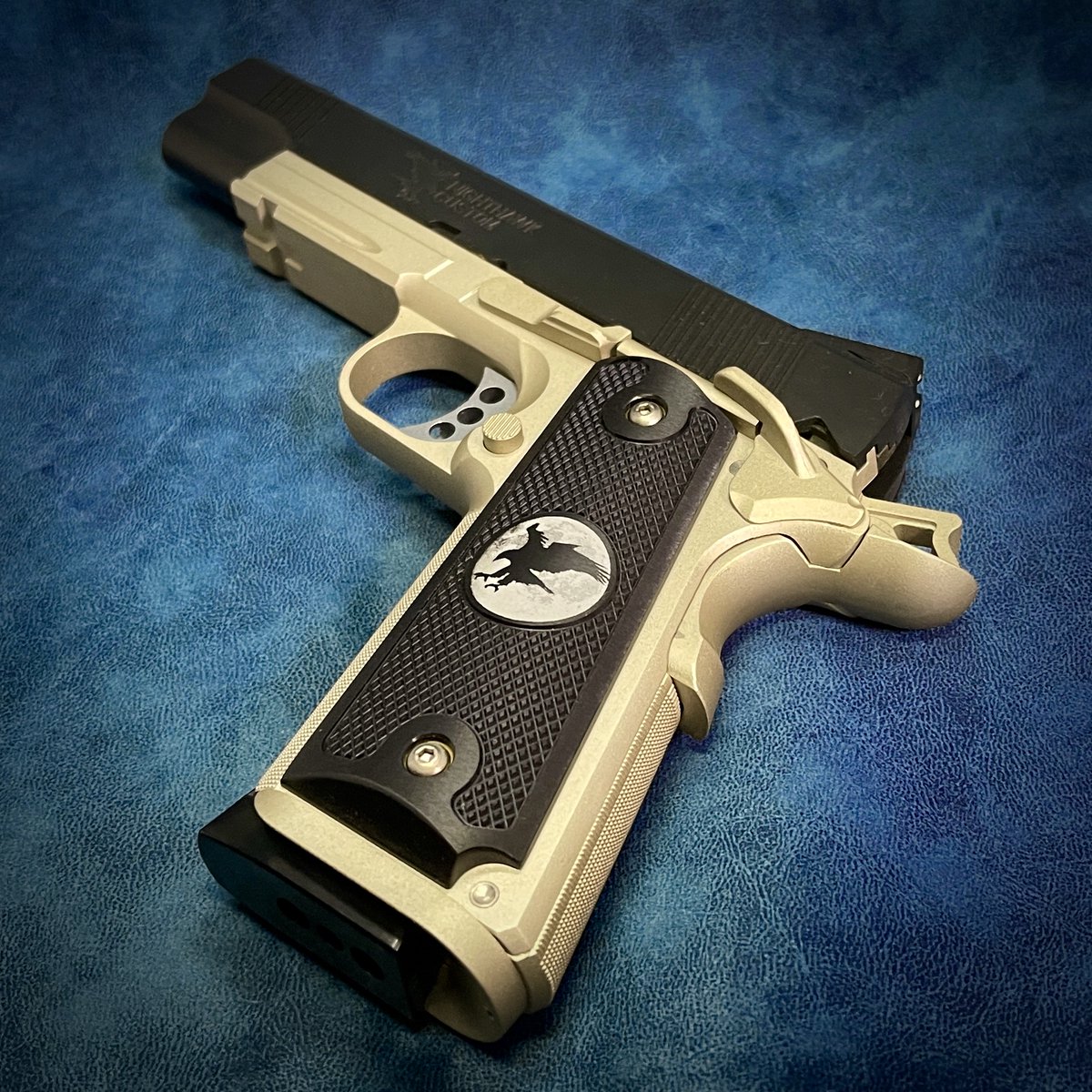 arms_western's tweet photo. WESTERN ARMS
NIGHT HAWK CUSTOM TALON RECON FRAME 
Ver.3
With NIGHT HAWK ALUMAGRIPS

#WA #WESTERNARMS #ウエスタンアームズ
#AIRSOFT #AIRSOFTGUN
#NIGHTHAWK #NIGHTHAWKCUSTOM #TALON
#45AUTO 

#ガバメント　#ガバ　#ナイトホーク #タロン

https://t.co/4iKzbGJAoJ
https://t.co/H5ScJ9tcDF https://t.co/8bmu8DDmMt