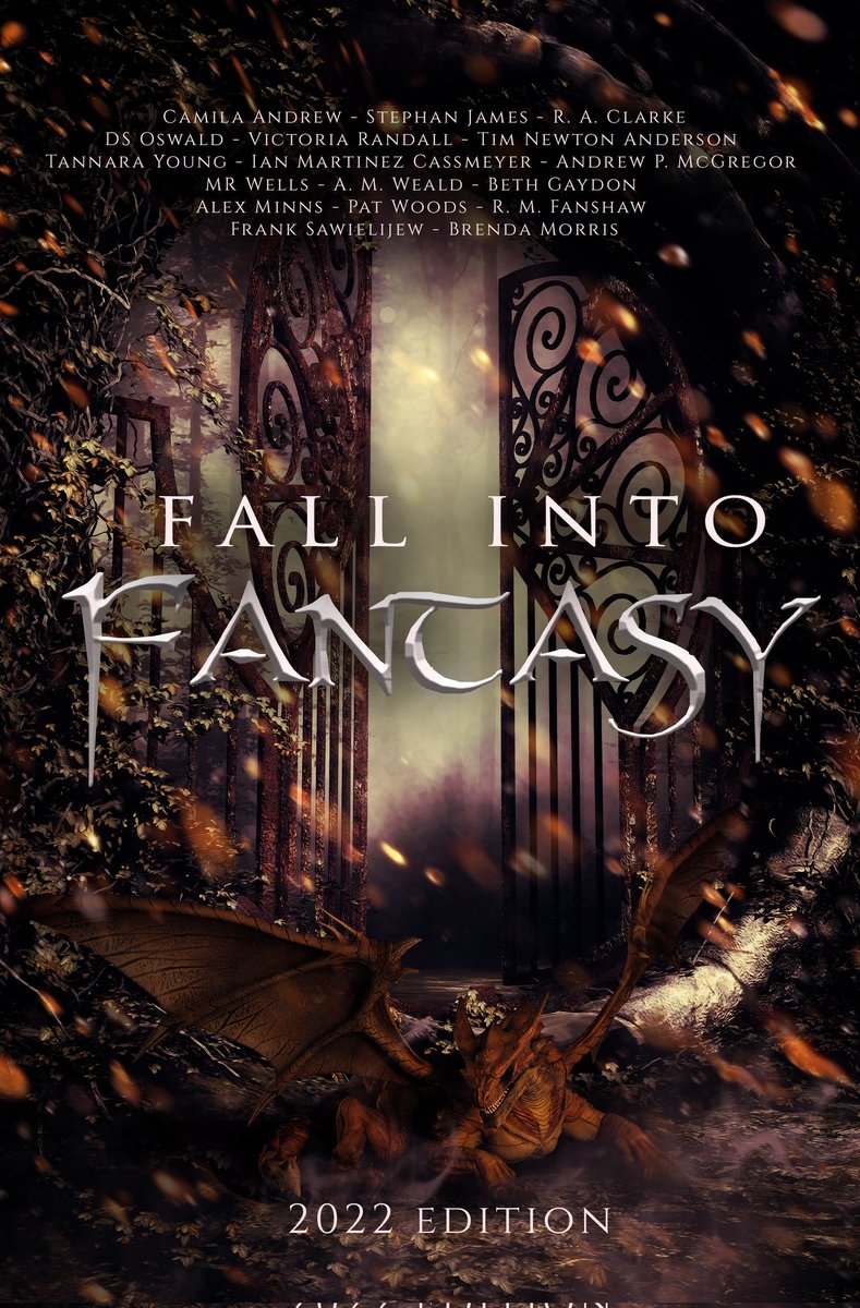 Ian_SMC's tweet photo. COVER REVEAL!
Look at this. #FallIntoFantasy's 2022 edition from @CloakedPress is now up for pre-order.
Isn't this so cool? https://t.co/aMAoJPRgvQ