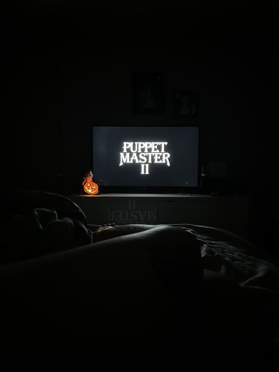 BarelyAshley's tweet photo. 😍😍😍🔪🔪🔪 #puppetmaster2 #horror #nowwatching https://t.co/iCP8qt1o1x