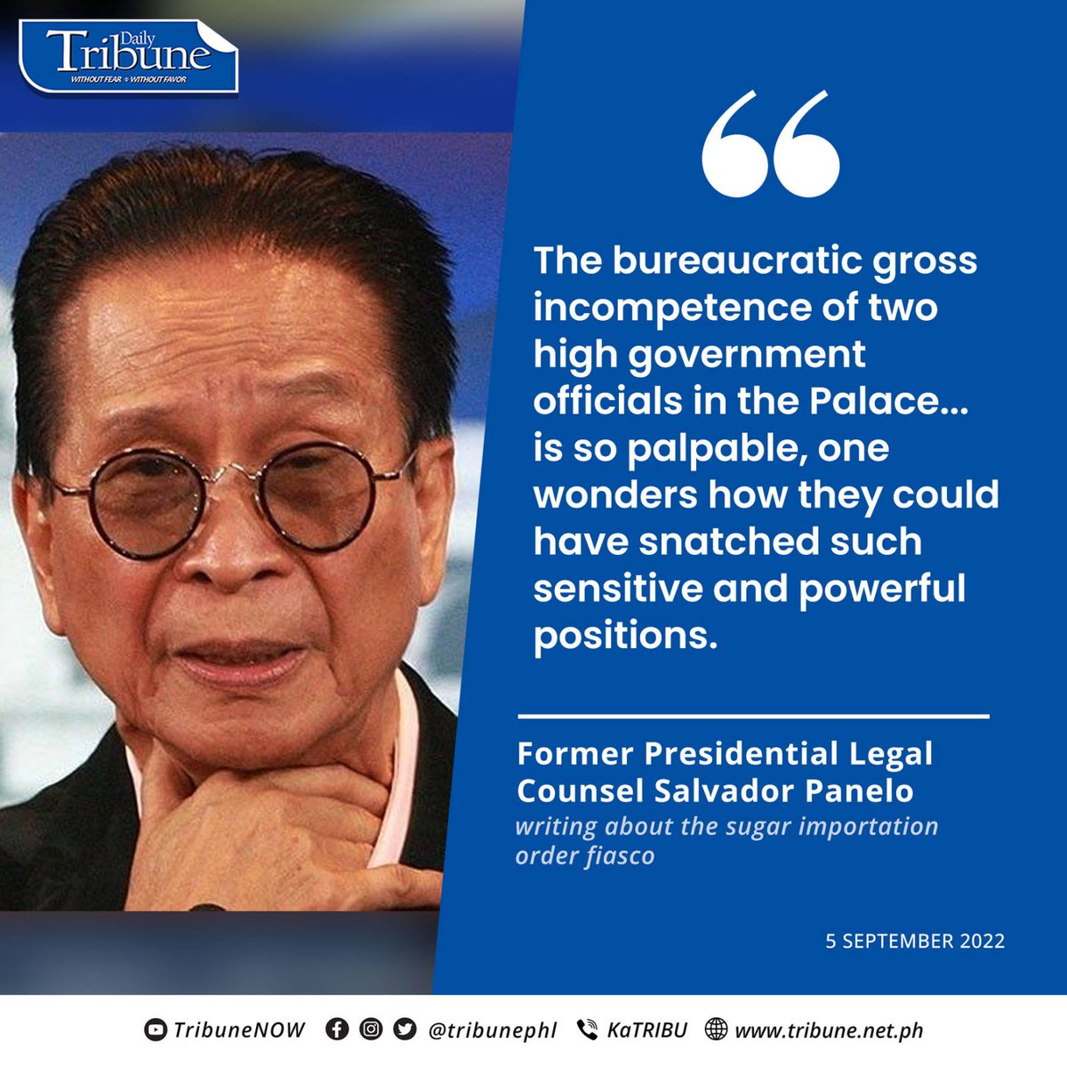 Daily Tribune on Twitter "DA WHO?!? The former presidential legal counsel of the Duterte