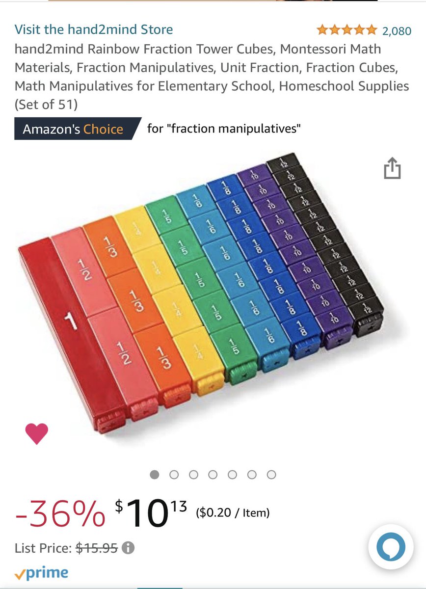 <a href="/MarshaMWon/">MarshaM</a> hank you! 📚3rd grade-NJ
🍎Year 20 
✏️biggest need:  fraction tower cubes &amp; books to make our library more appealing
Please help #ClearTheList w/ a RT or a donation off our list below. Thanks in advance! amazon.com/hz/wishlist/ls…