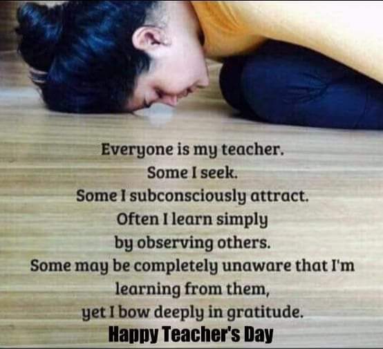 Sunilarora2811's tweet photo. Happy Teacher's Day https://t.co/8bZrGJeeT0