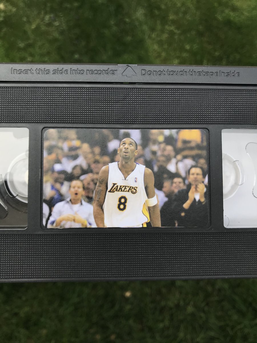 vhsplayertapes's tweet photo. If you liked this thread, Please RT this thread and check out our Kobe Bryant custom designed VHS Tape "The 81 Tape" https://t.co/k39bR27BL3 https://t.co/GVmZsbNg4c