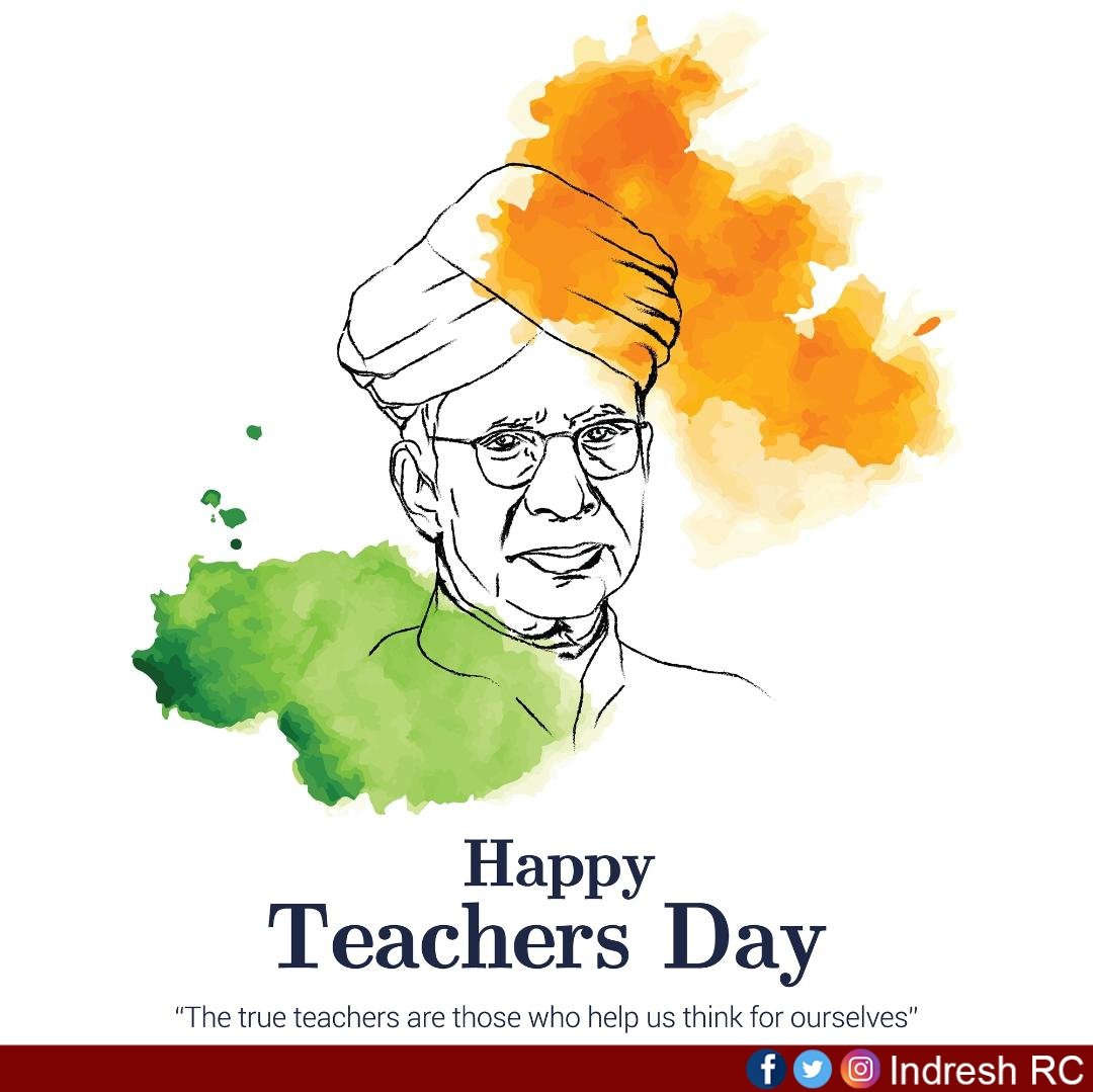 indreshrc's tweet photo. "Teaching is the profession that teaches all the other professions."
Happy Teachers' Day ❤️
#HappyTeachersDay2022 #TeachersDay #NextExam #IndreshRC https://t.co/VIDlnogaq6