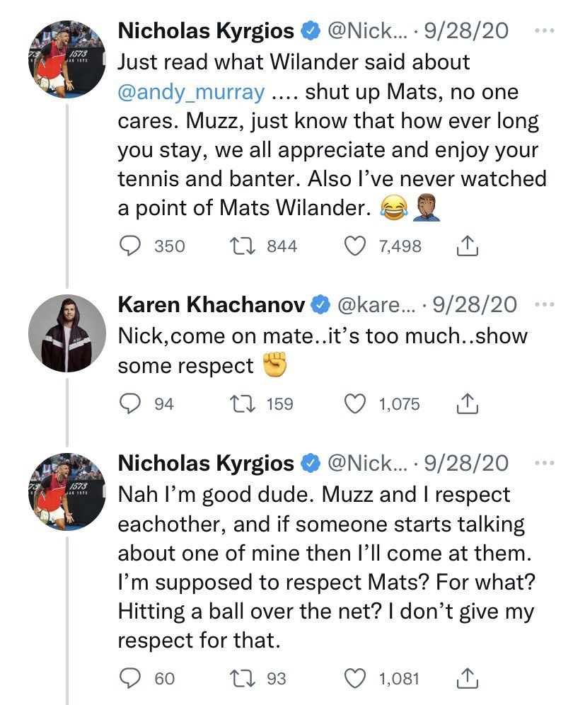 vanshv2k's tweet photo. Nicholas Kyrgios vs Karen Khachanov US Open 2022 QF https://t.co/9K1PTY1TVM