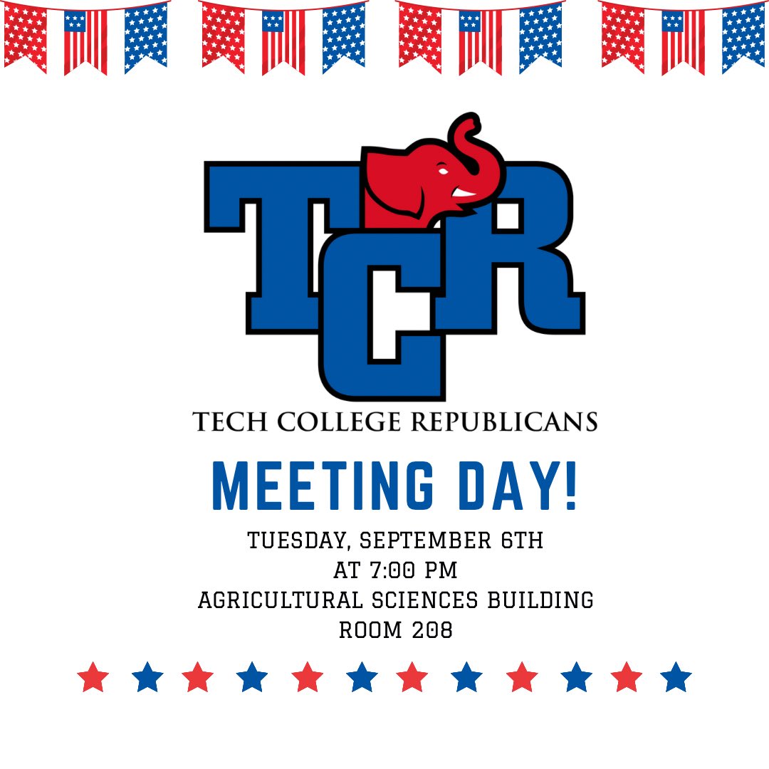TexasTechCRs's tweet photo. It’s that time once again! A new semester means new faces and we are pumped to meet everyone. For our first meeting we will be going over general membership information, chatting, and having some fun.
#WreckEm #texastech https://t.co/tKxgCCIYCb