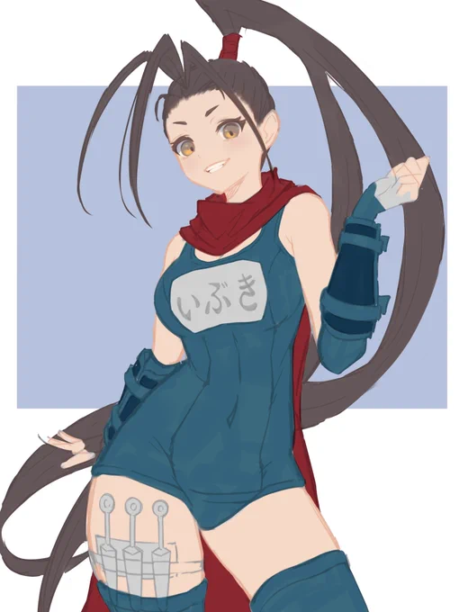 スク水いぶきちゃんwip 