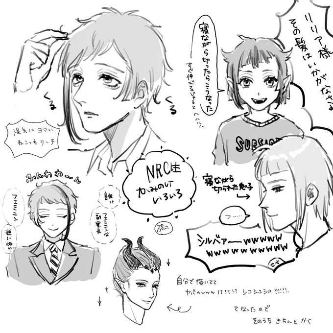 オクタとディアソの落書きつめつめ 
