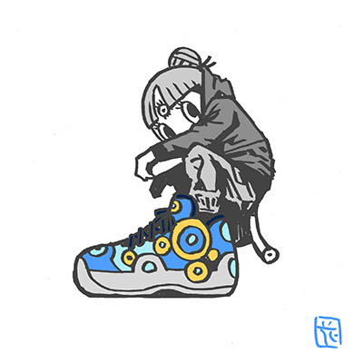 「looking at viewer nike」 illustration images(Latest)