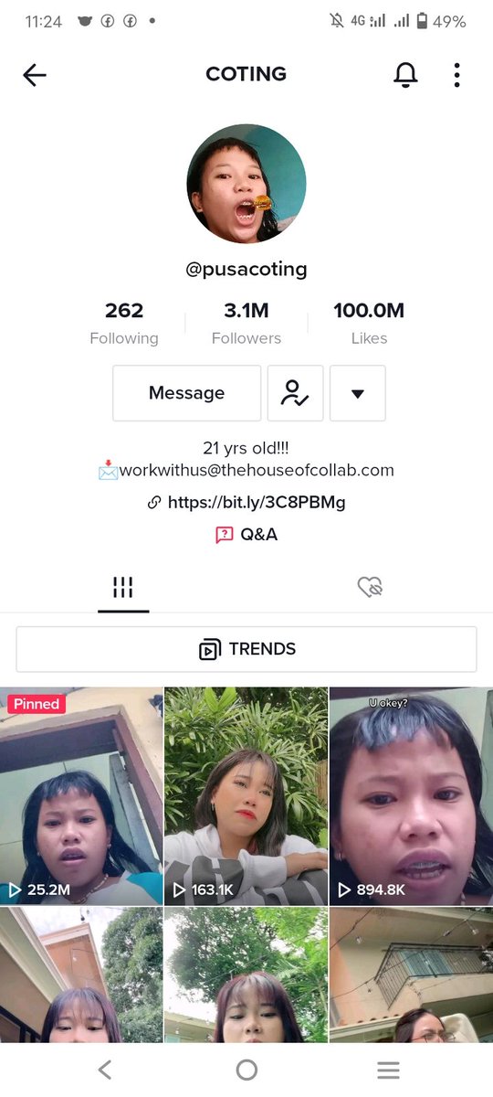 Happy 100M likes on TikTok <a href="/Coting18/">CoTing</a>! 🤎