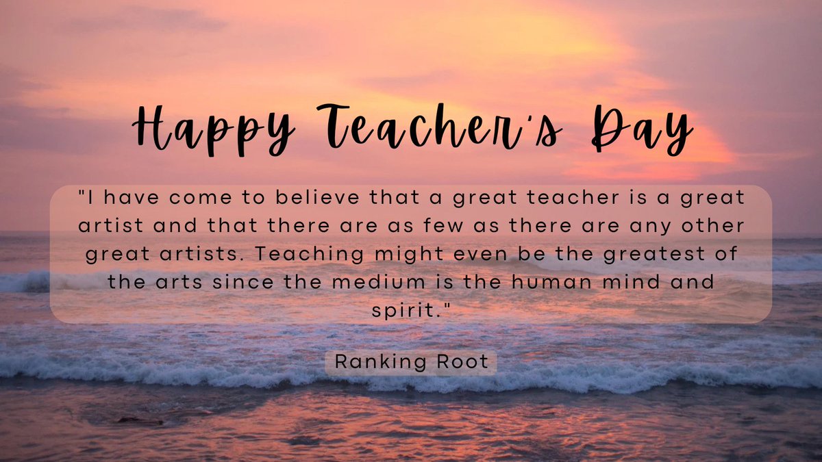 Pankhuri2201's tweet photo. ¡¡ Happy Teacher's Day ¡¡ https://t.co/zzjwi7dzPi