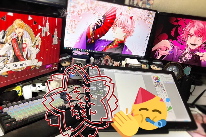 ✨左モニター復活✨ 