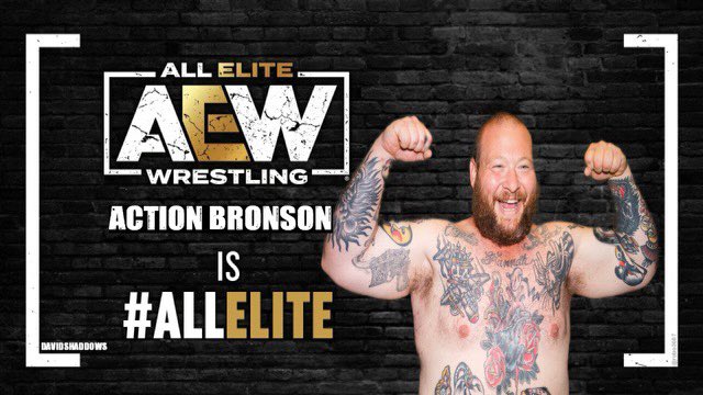 Dshaddows13's tweet photo. @AEW  just keeps getting crazy #allout #AEWAllOut @ActionBronson https://t.co/XpIjSP0SdE