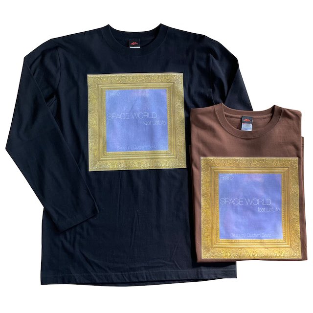 BASE43460594's tweet photo. FREEZ feat.LafLife/Beats by Quidam Beatz「SPACE WORLD」LONG TEE!!

シングル配信を記念した限定アイテムです！

https://t.co/ViJqVZJeEk https://t.co/aF4oBsNCfS