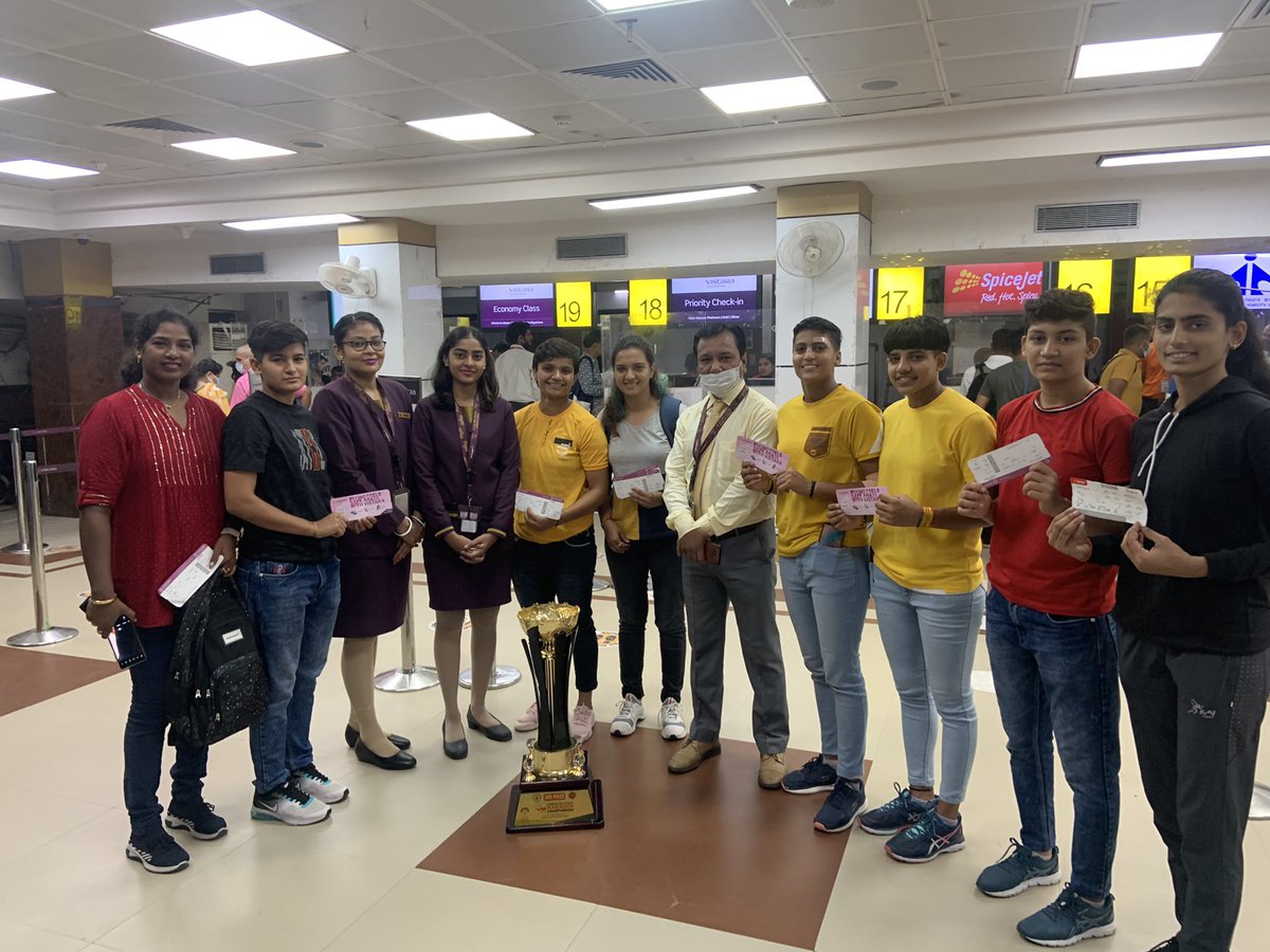 Feeling joy travelling with Vistara from Patna #flyyhenewfeeling #vistara #48juniornationalkabaddichampionship #vistaraflights  @airvistara