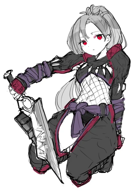 #モンハン ナルガ装備ちゃん~! 