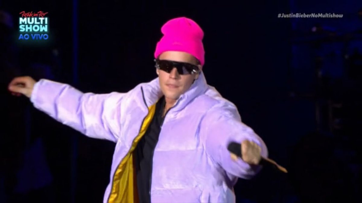 updatecultura's tweet photo. Surrando inúmeros boatos e fake news, Justin Bieber entrega um show com 1 hora e 35 minutos de duração no #RockInRio. Deixando uma imensidão de fãs satisfeitos com seus mega hits. https://t.co/LpJx25Cx5T