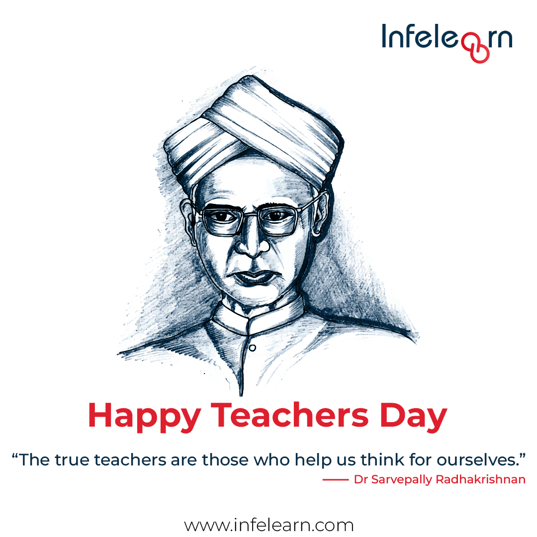 infelearn's tweet photo. “Teaching is a very noble profession that shapes the character, calibre and future of an individual”.#teachers day is celebrated on 5th of September to mark the birth anniversary of india’s 2nd president Dr. Sarvepalli Radhakrishnan. 

#teaching #teachers #teachersday2022 https://t.co/bdzq8BiXG7