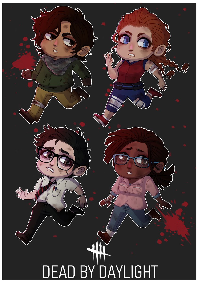 _sillybonesart's tweet photo. pov: you are in a dbd survivor lobby waiting for a killer😪 https://t.co/14JUesQTJh