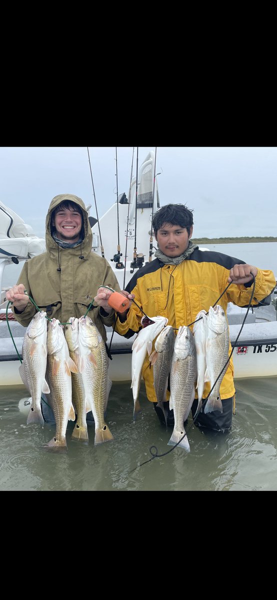 My customers wanted to cancel due to the rain but it didn’t stop me ,Luke and Lewis from a great afternoon of fishing !!!!