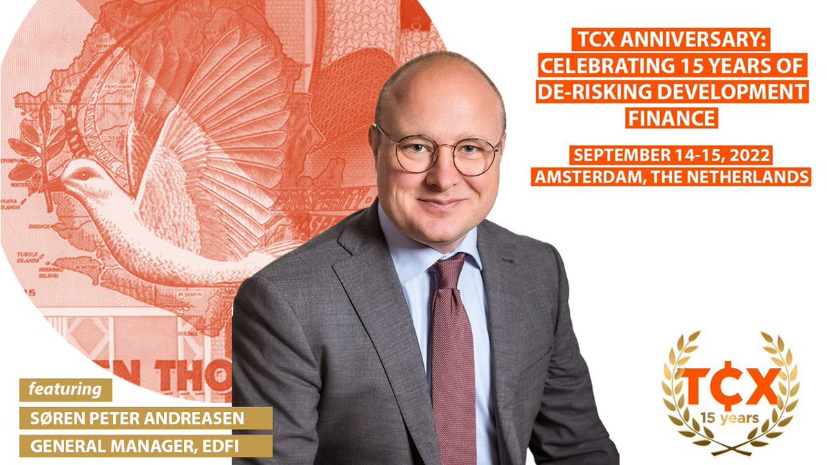 Cardano Development group company @tcxfund will be celebrating its 15-year anniversary on the 14-15th September in Amsterdam.

Want to attend this in-person event? Please email s.peeters@tcxfund.com.