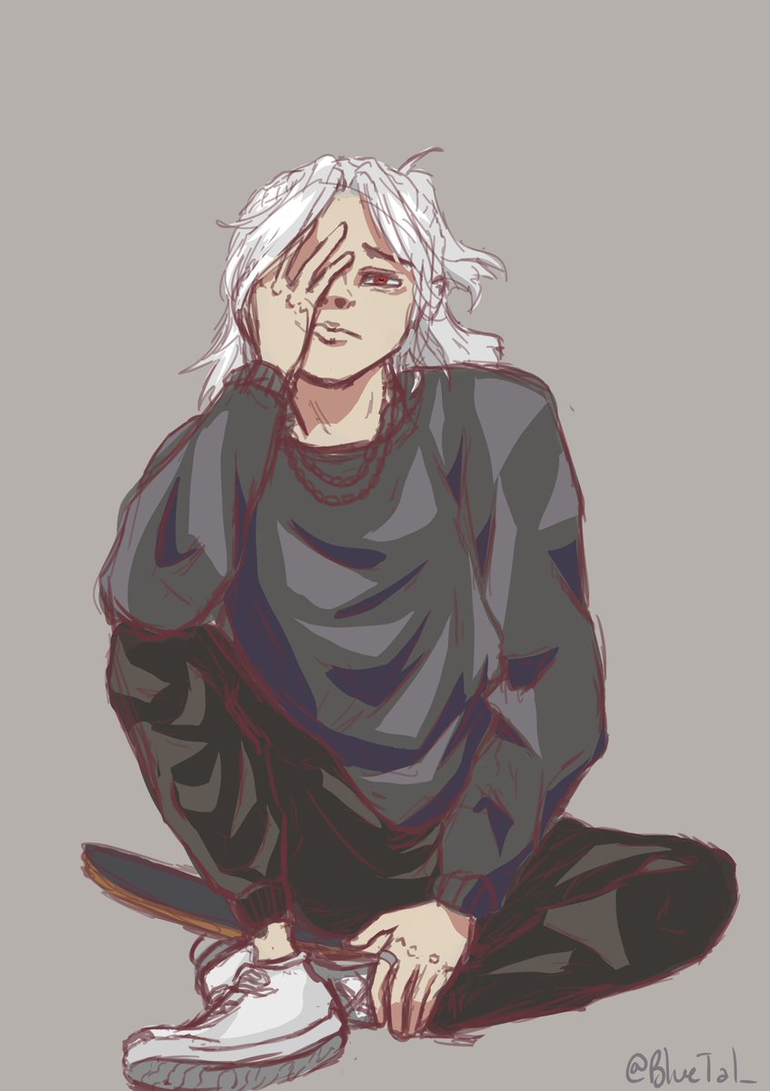 daijinVT's tweet photo. huge shoutout to @Bluetal_ for this OC sketch EVEN THOUGH IT WAS A CHANNEL POINT REDEEM SHE SNAPPED ALSO O_O please check her out!! :)) https://t.co/kx3riE4caR