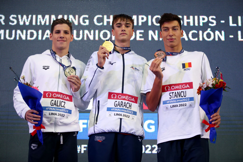 WorldAquatics's tweet photo. Some of the medallist from the last day of competitions in Lima are here!! #FINALima2022 

If you want to know them all, take a look to our results section on https://t.co/wfMwlwJm7R 🙂 https://t.co/elylqw2vhs