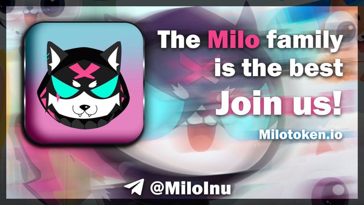 The #MiloInu team will be giving our community a chance to win part of a 45,000 $CLOAK pool!

🥇 - 30,000 $CLOAK
🥈- 10,000 $CLOAK
🥉- 5,000 $CLOAK

For more details please join our TG t.me/MiloInu

#Crypto #Airdrop